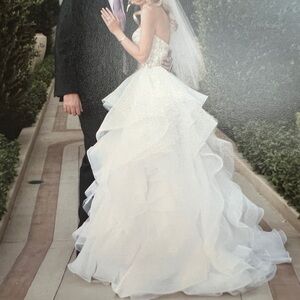 Beaded Wedding Dress Size 0